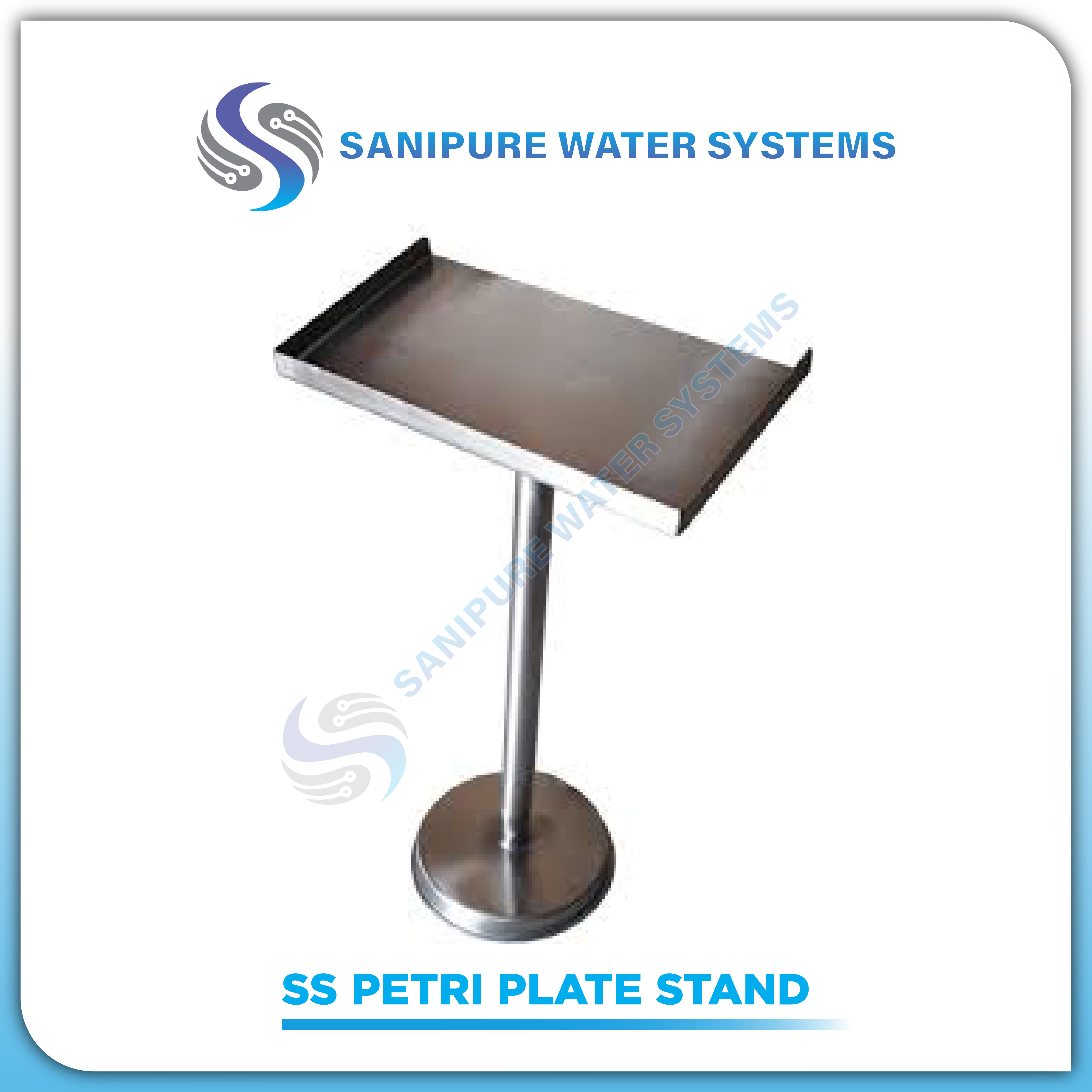 SS Petri Plate Stand